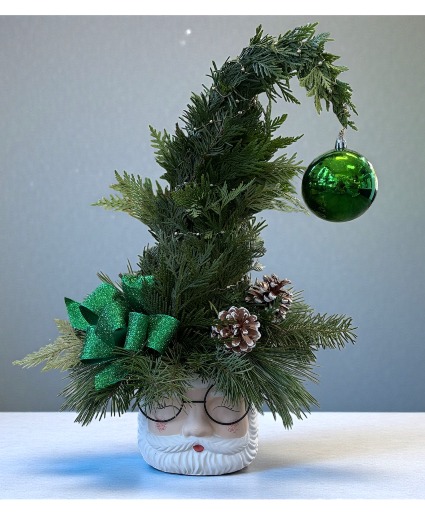 Santy Claus Container Arrangement