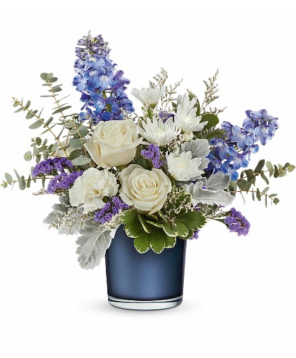 Sapphire Bliss Fresh Arrangement