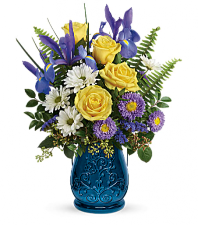 Sapphire Garden Bouquet
