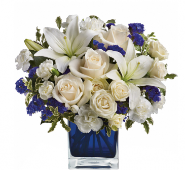 Sapphire Skies Bouquet in Winnipeg, MB | Ann's Flowers & Gifts