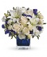 Sapphire skies bouquet 