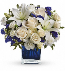 Sapphire Skies Bouquet Fresh Arrangement