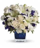 Sapphire Skies Vase arrangement