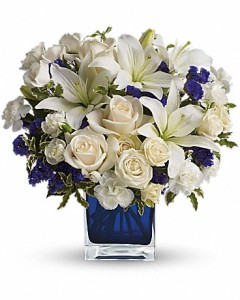 Sapphire Skies Vase Arrangement