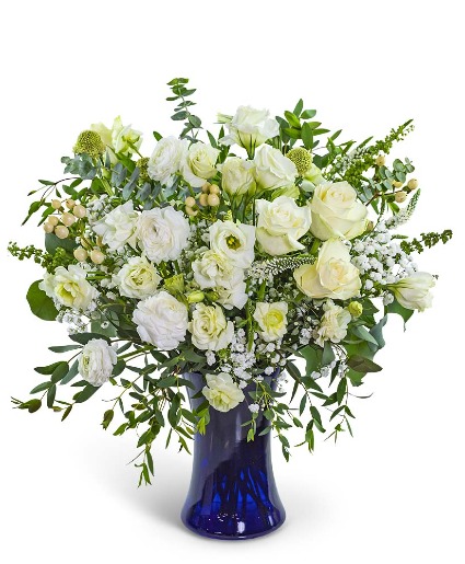 Sapphire Whisper Flower Arrangement