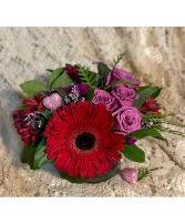 SASSY SWEETHEART Low Cylinder Vase