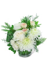 Satin Swan Flower Arrangement