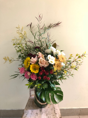 savannah vase arrangement