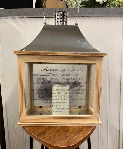 Saved by Grace Lantern Memorial lantern