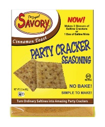 Savory Cracker Mix - Cinnamon Toast 