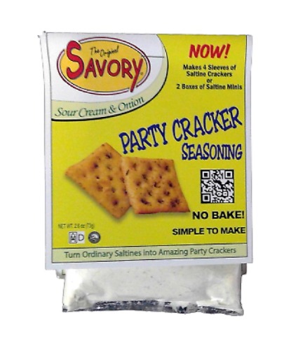 Savory Cracker Mix - Sour Cream & Onion 