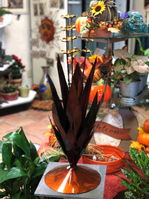 Sawtooth Agave Metal Art in Casa Grande, AZ | NATURE'S NOOK FLORIST, LLC Sawtooth Agave Metal Art in Casa Grande, AZ | NATURE'S NOOK FLORIST, LLC