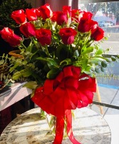 Say it with RED LOVE  Dozen RED Roses