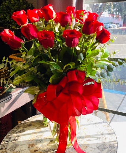 Say it with RED LOVE  Dozen RED Roses