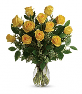 My Yellow Rose of Texas Rose Bouquet