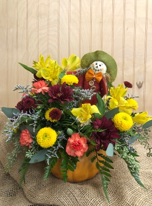 SCARECROW ARRANGEMENT WOODBURY ORIGINAL