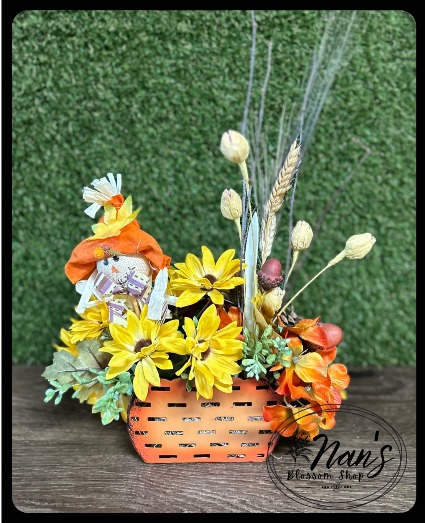 Scarecrow fun Silk Arrangement