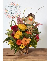Scarecrow Harvest  Arrangement 