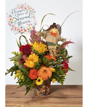 Scarecrow Harvest  Arrangement 