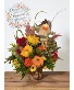 Scarecrow Harvest  Arrangement 