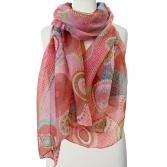 Scarf Spring to Summer Multi Coloured 