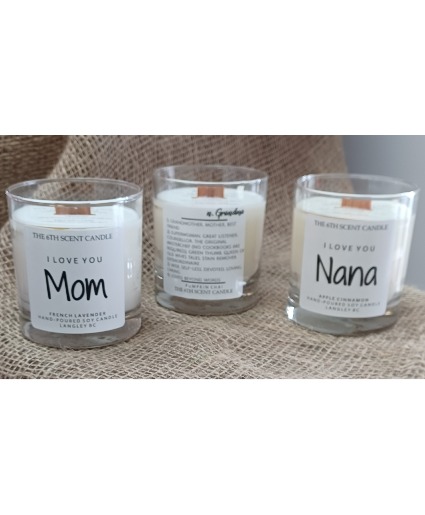 6th Scent Candle  Giftware