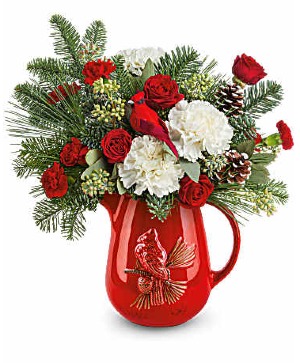 Scarlet Cardinal - 305 Vase Arrangement