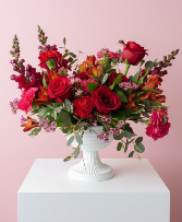 Scarlet Grace Flower Arrangement in Medina, New York | CREEKSIDE FLORAL AND DESIGN