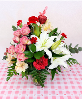Scarlet Heart Bouquet Valentine's Special