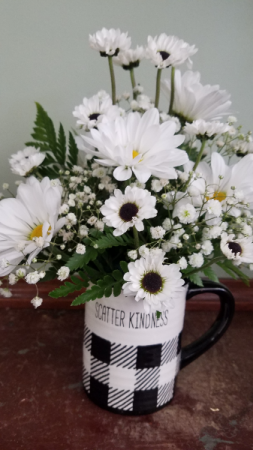 Scatter Kindness Farmhouse Mug