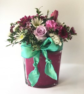Scented Beauty Colonial Candle Arrangement