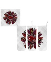 School Spirit Tumblers  Lincoln Wolves Sunflower