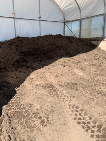 Screened Pulverized Topsoil Sold by the yard. Choose pick up at store