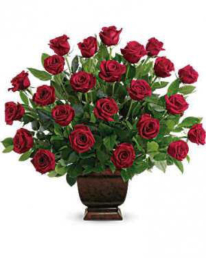 Sea of Roses Bouquet Sympathy