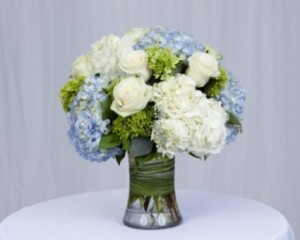 Seabreeze Rose and Hydrangea Mix Flower Arrangement in Burbank, CA | LA BELLA FLOWER & GIFT SHOP Seabreeze Rose and Hydrangea Mix Flower Arrangement in Burbank, CA | LA BELLA FLOWER & GIFT SHOP