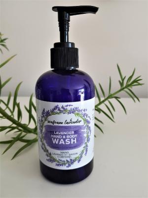 LAVENDER BODY WASH  $16.- Relaxing, soothing creation by "Seafoam Lavender"