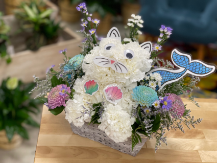 Seaside Mermaid Basket