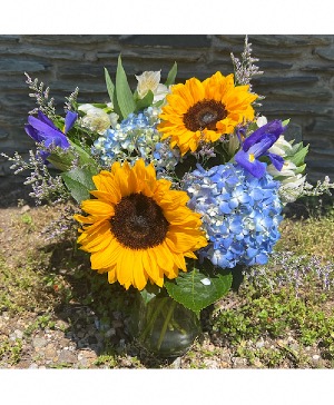 Seaside Sunshine Vase Arrangement 