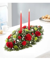 Season greeting centerpiece Christmas