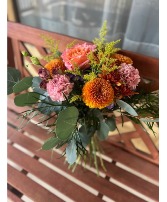 Seasonal Autumn Hand Tied   Bouquet
