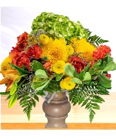 Seasonal Bouquet - Summer Wrapped Bouquet of Flowers