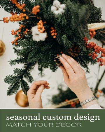 Seasonal Custom Design Winter Flower Arrangement