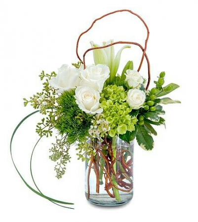 Seasonal Elegance Vase Arrangement