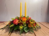 Seasonal Fall Centerpiece Fresh Flowers