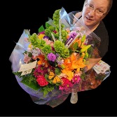 Seasonal fall flower bouqet 