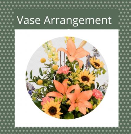 Seasonal Fall Vase