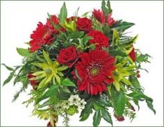Seasonal hand tied bouquet
