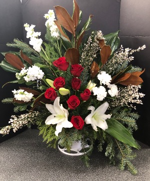 Seasonal Remembrance Funeral Arrangement