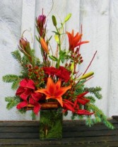 Seasonal Spice  Fresh flower arrangement 