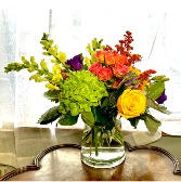 Seasonal Surprise Vase Arrangement